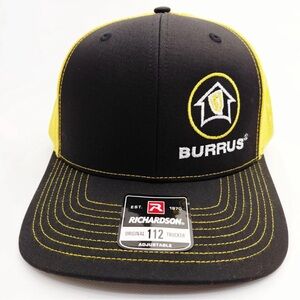 Burrus Seed Richardson 112 Trucker Patch Cap Hat Mesh Snapback